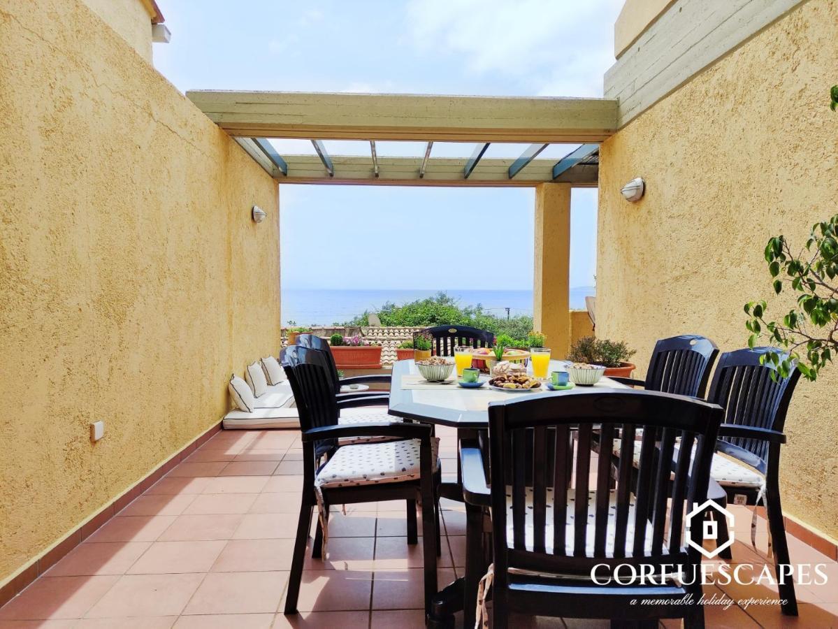 Mira El Mar By Corfuescapes Vila Barbati Exterior foto